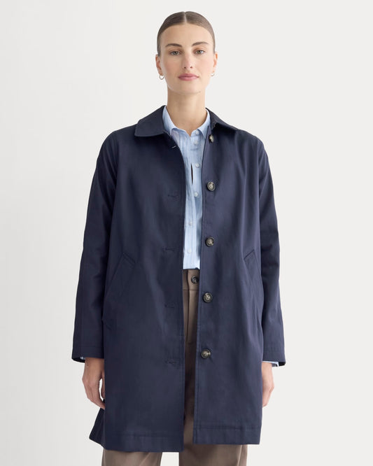The Mac Coat | Navy