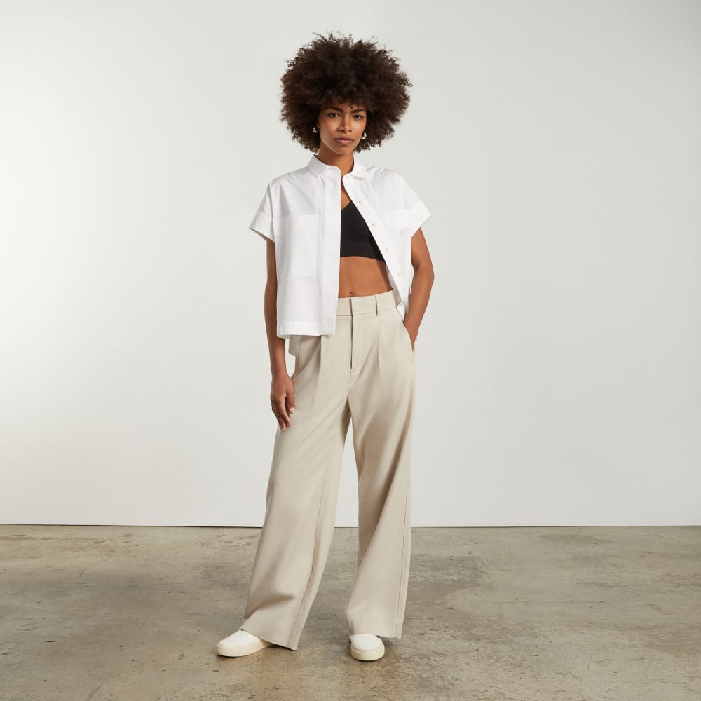 The Short-Sleeve Box Shirt | White