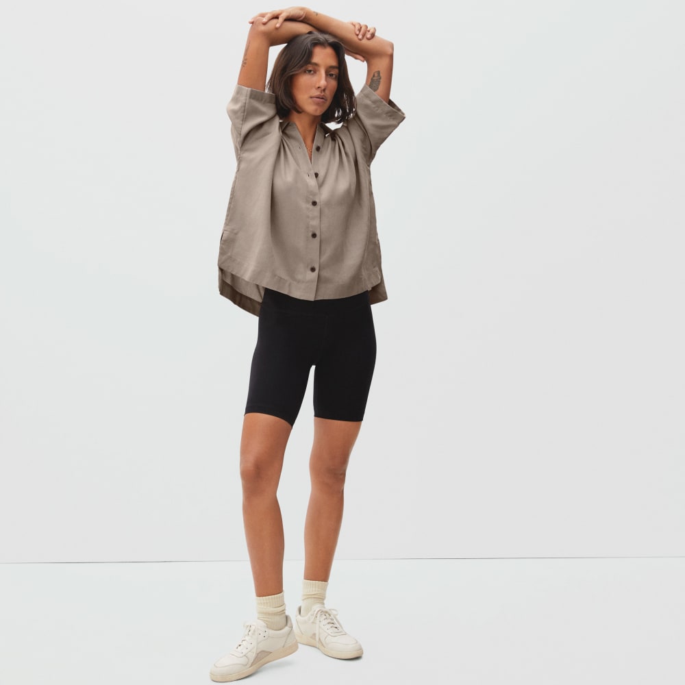The Drapey Square Shirt | Burnt Sugar