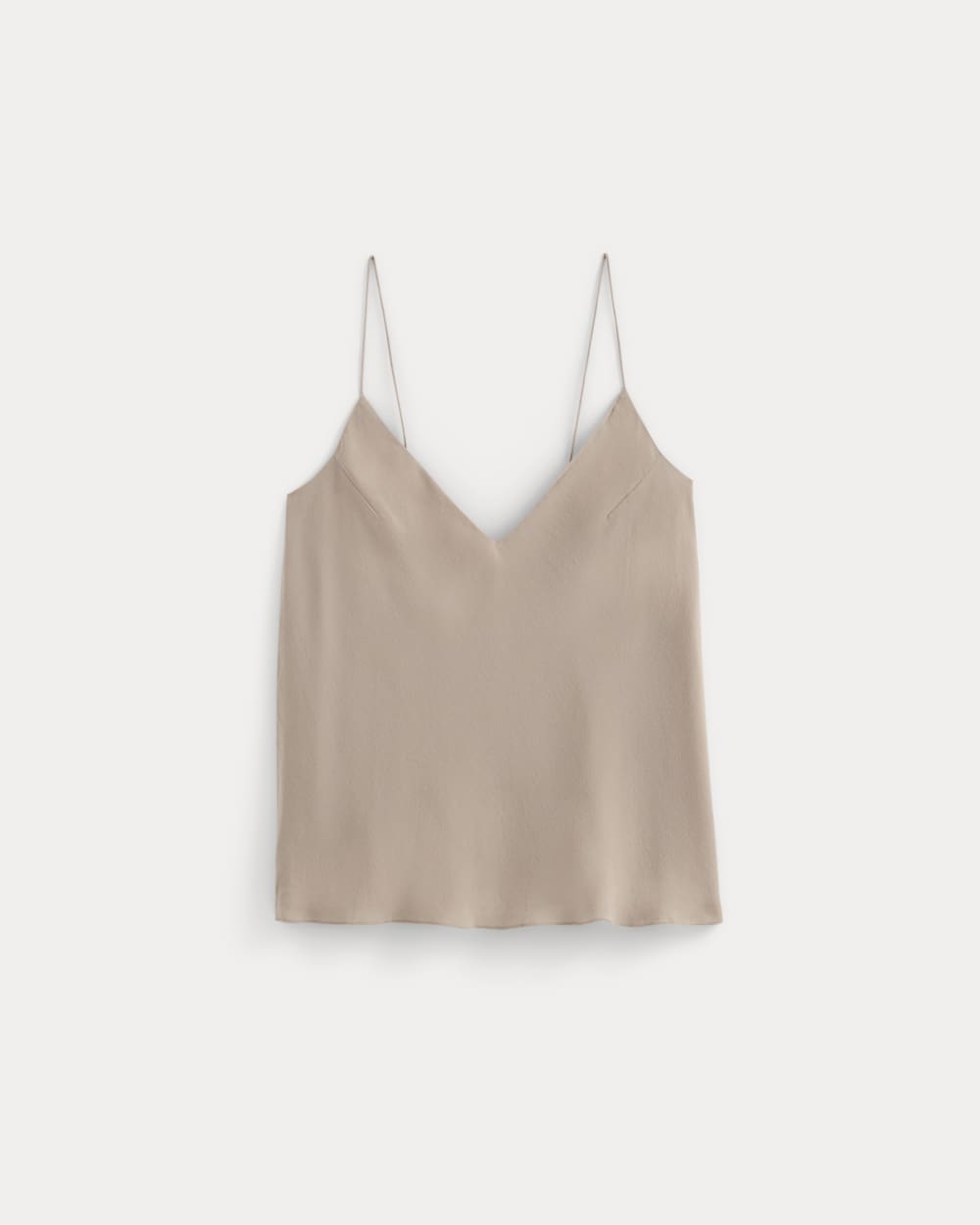 The Tie Back Cami in Washable Silk | Burnt Sugar