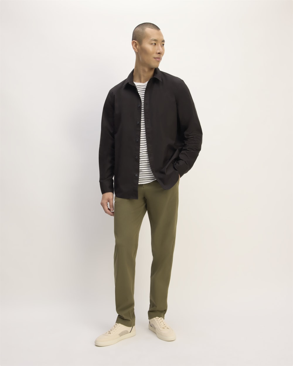 The Supima® Poplin Shirt | Black