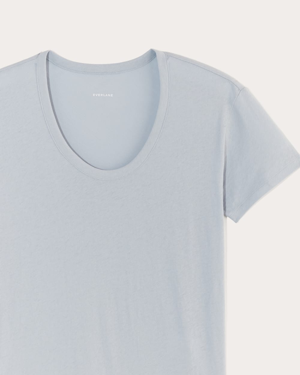 The Air Scoop-Neck Tee | Blue Slate