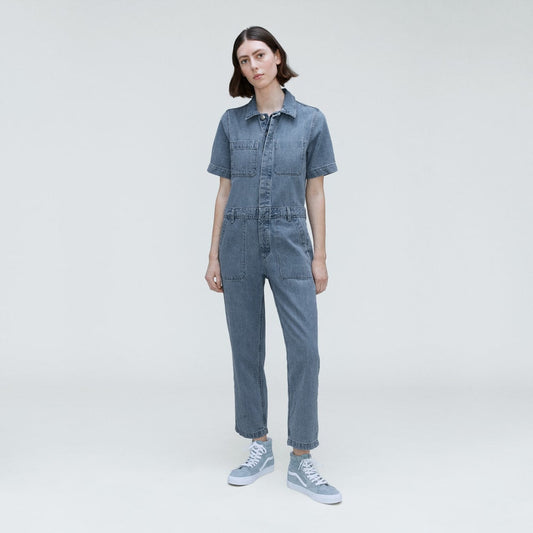 The Supersoft Jean Coverall | Shallow Water