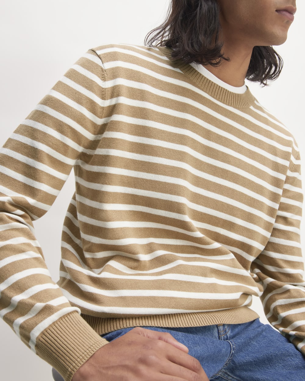 The No-Sweat Sweater | Uniform | Tiger's Eye / Bone