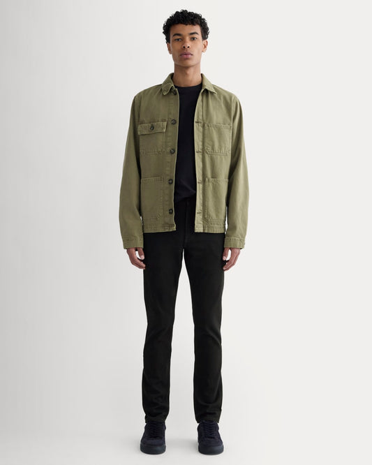 The Slim 4-Way Stretch Organic Jean | Uniform  | Black