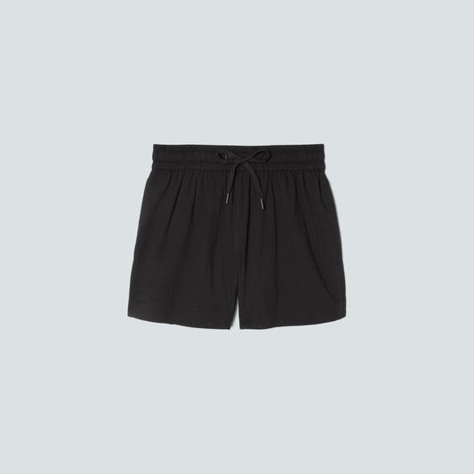 The Seersucker Boxer Short | Black