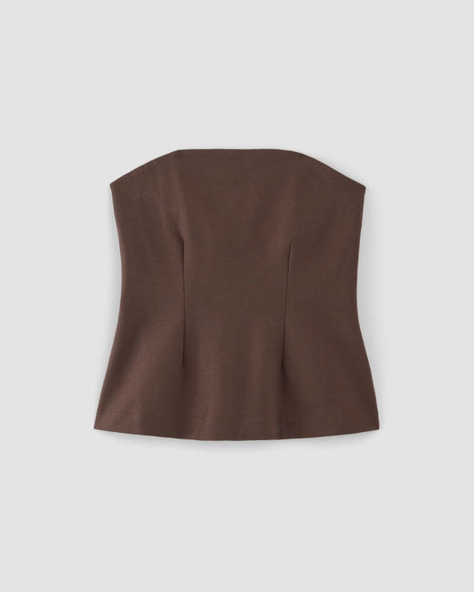 The Dream Tube Top | Earth Brown