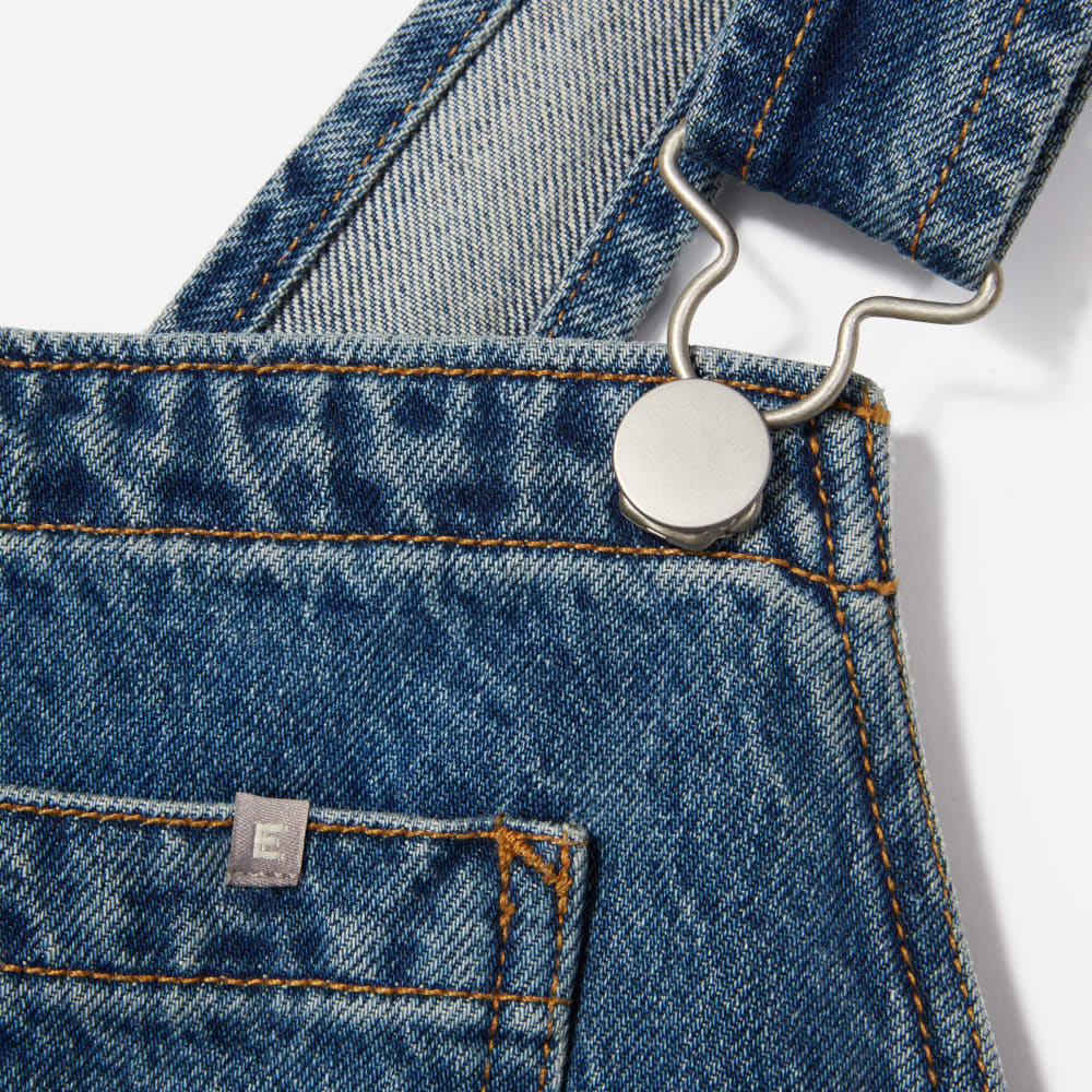 The Denim Overalls | Medium Indigo