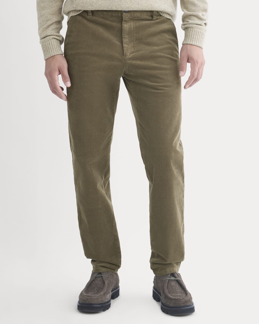 The Corduroy Trouser | Deep Taupe