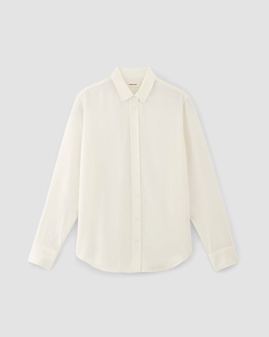 The City Stripe Relaxed Shirt | Bone