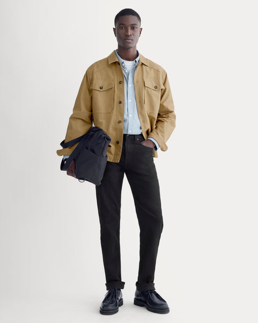 The Selvedge Straight Fit Jean | Shadow Rinse