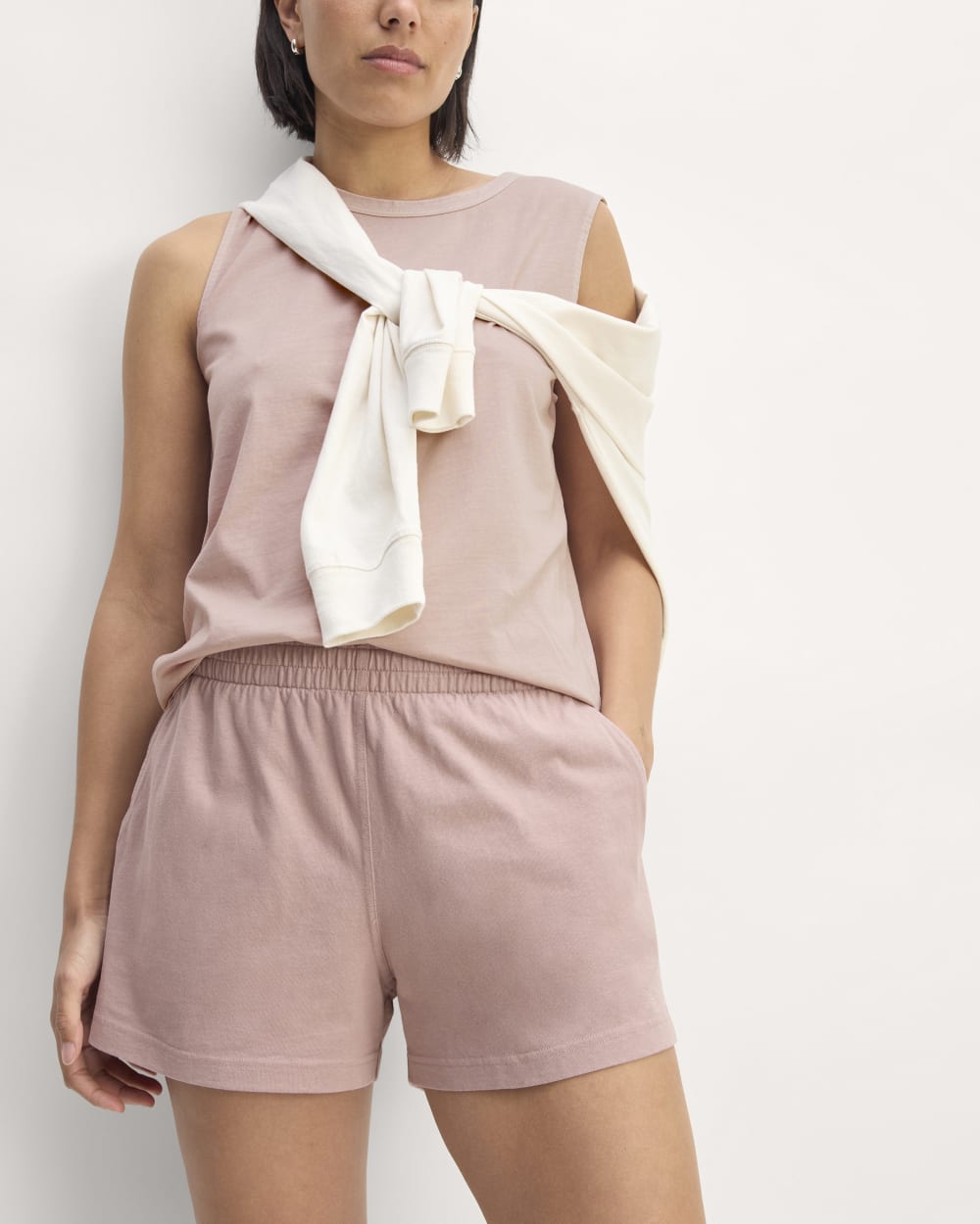 The Off-Duty Short | Dusty Rose