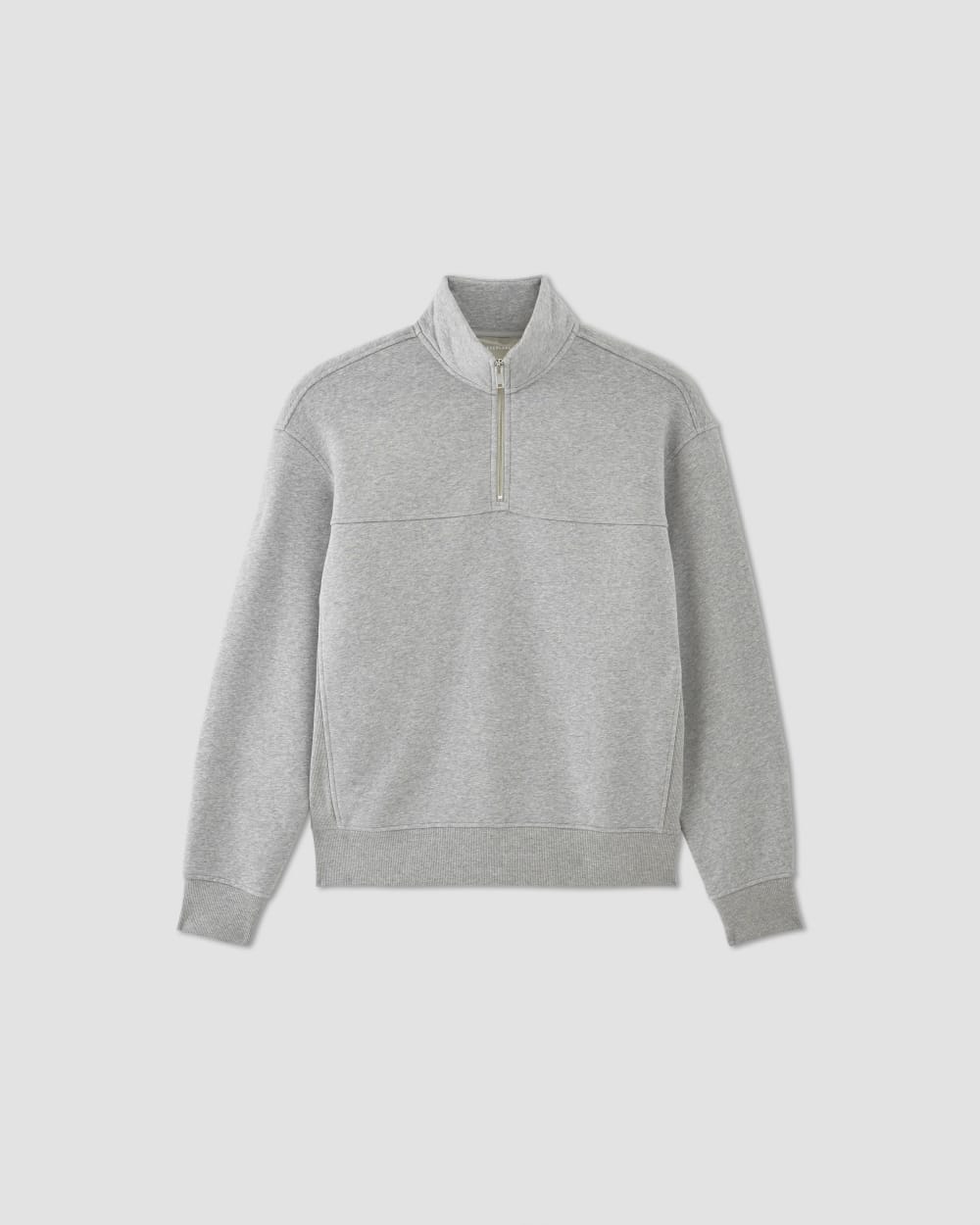 The ReTrack Fleece Half-Zip |  Heathered Grey