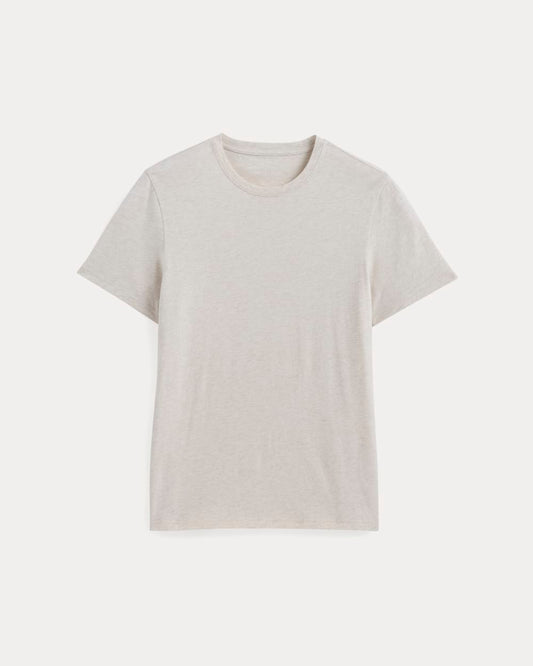 The Essential Organic Crew | Heathered Oat