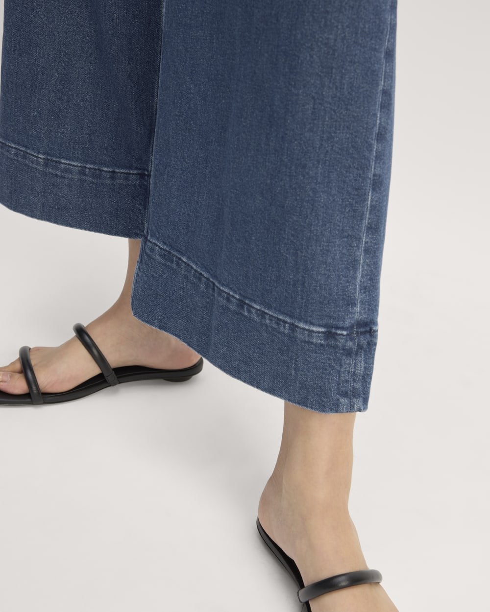 The Mariner Cropped Jean | Ocean Blue
