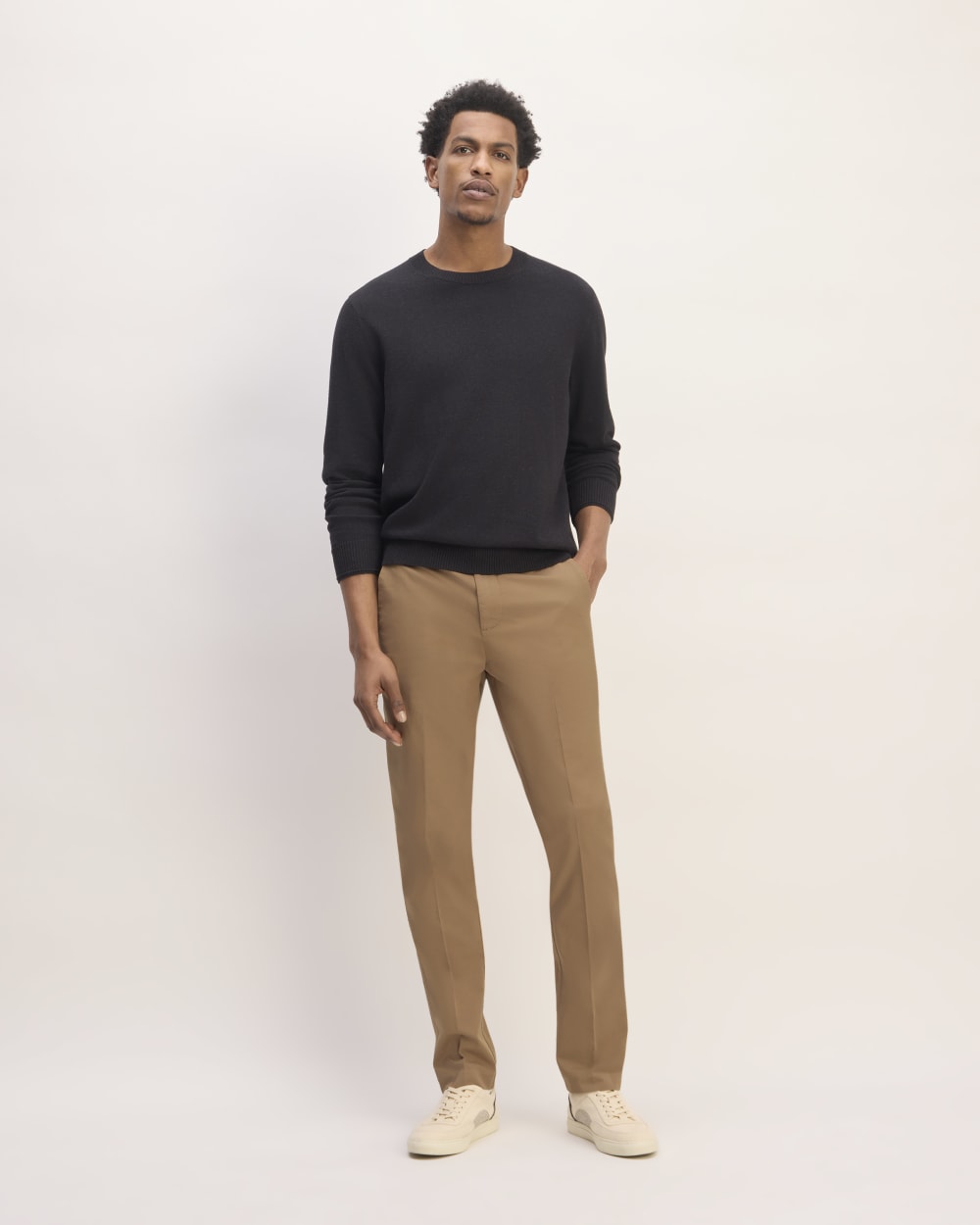 The Relaxed Taper Air Chino | Toasted Coconut
