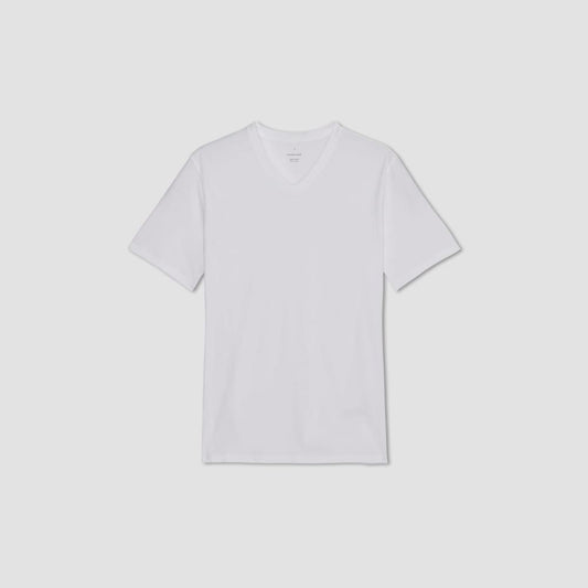 The Organic Cotton V-Neck Tee | White