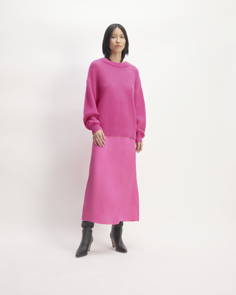 The Cocoon Crew in Alpaca | Fuchsia Pink