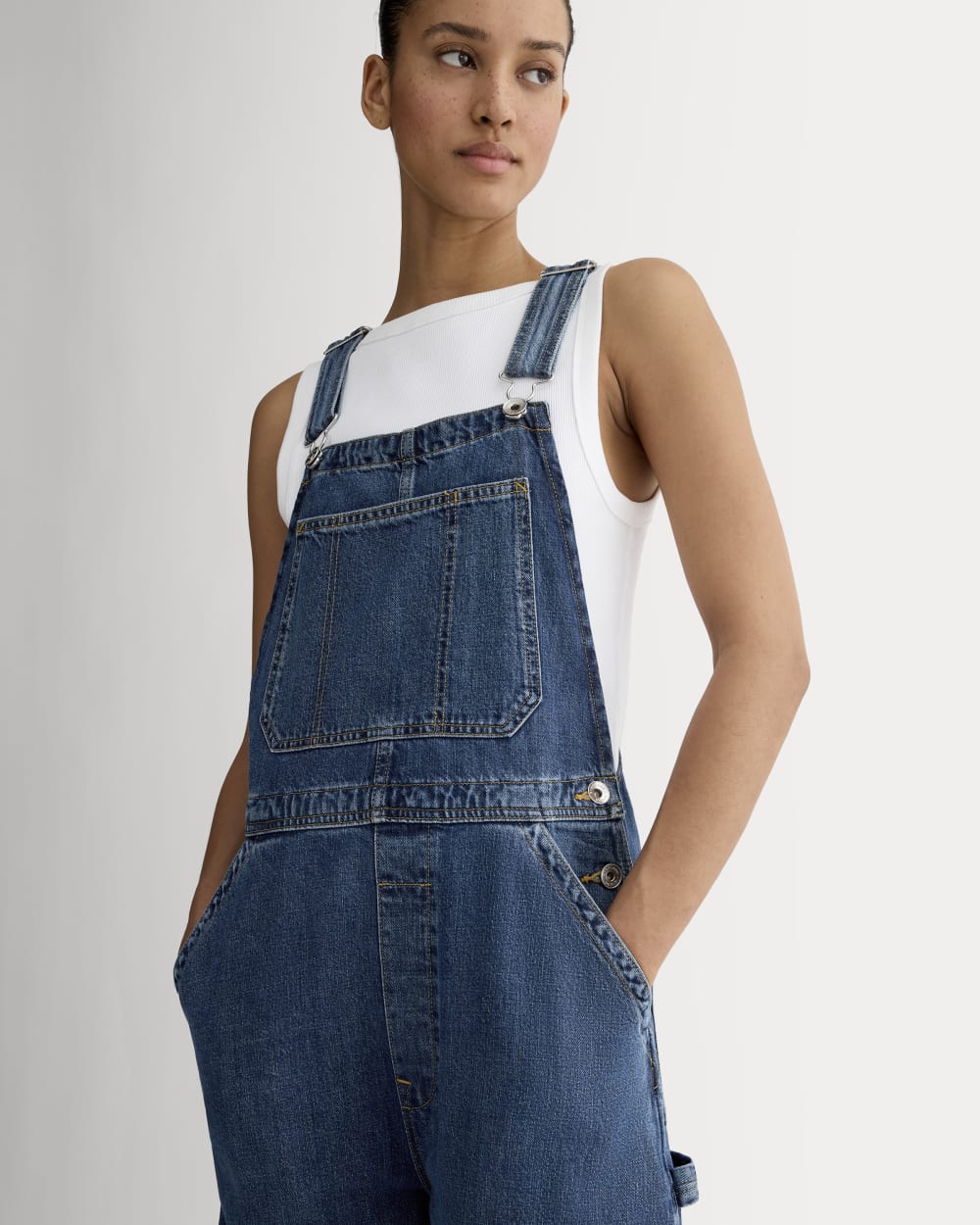 The Curve Overall | Medium Blue