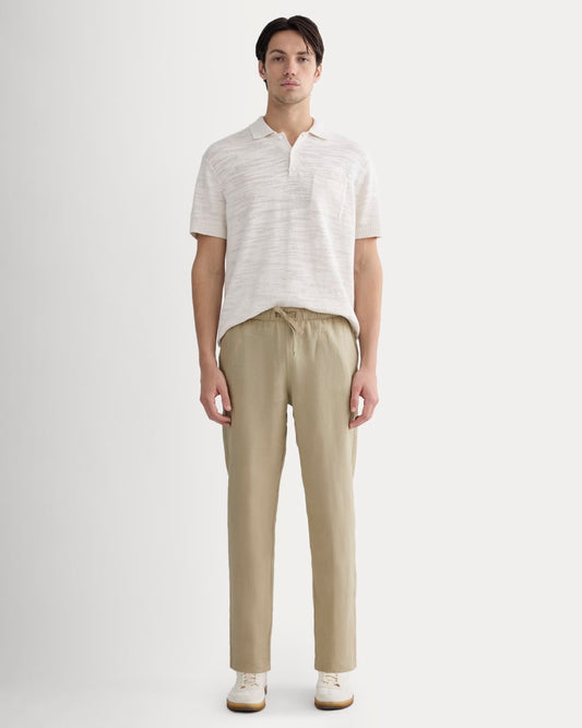 The Linen Easy Pant | Trench Coat Khaki