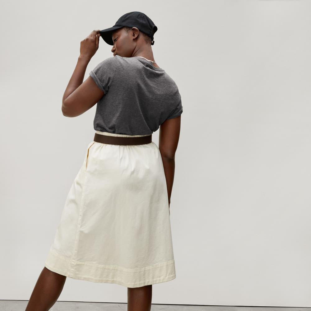 The Organic Cotton Crew Tee | Charcoal