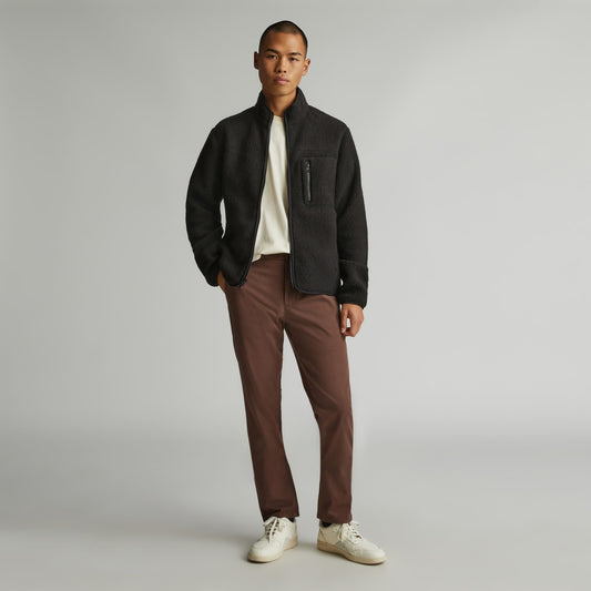 The Performance Chino | Uniform | Chocolate Brown | Slim