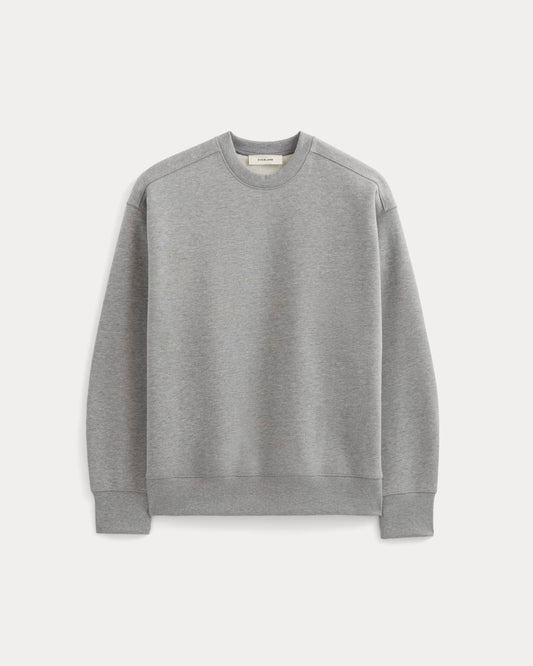 Luxe Fleece Crew Pullover | Vintage Heather Grey