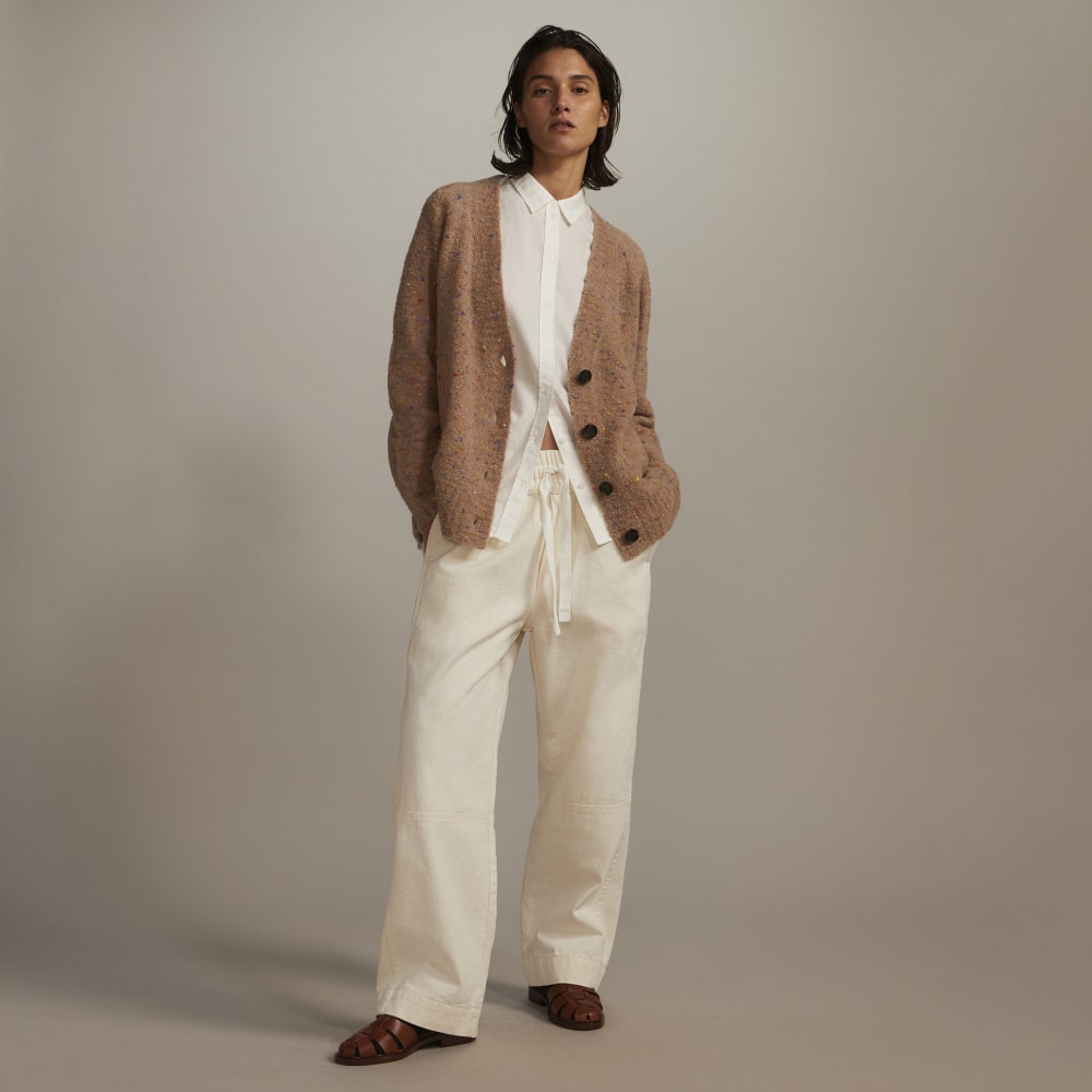 The Canvas Organic Cotton Pull-On Pant | Bone
