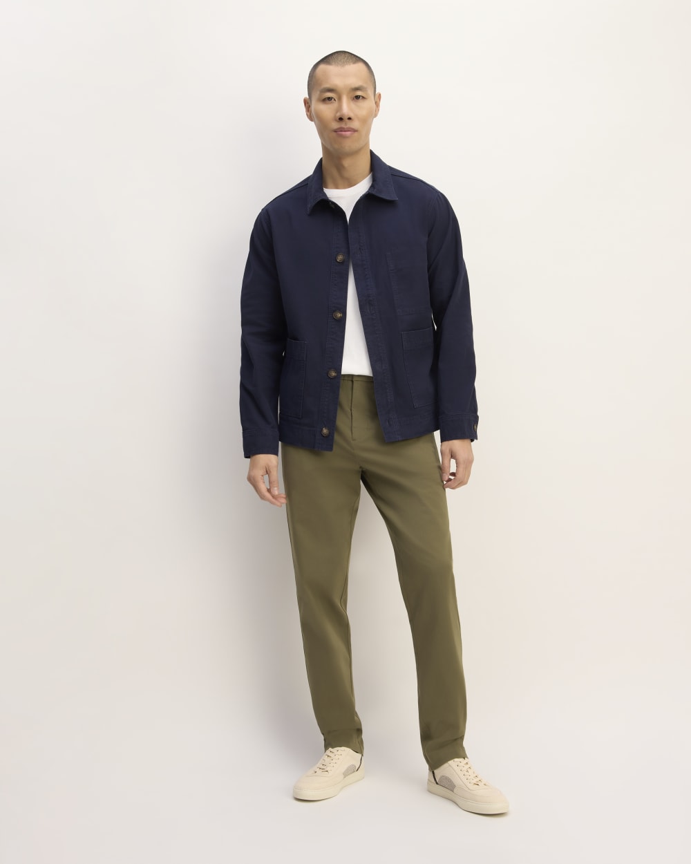 The Organic Cotton Chore Jacket | Navy