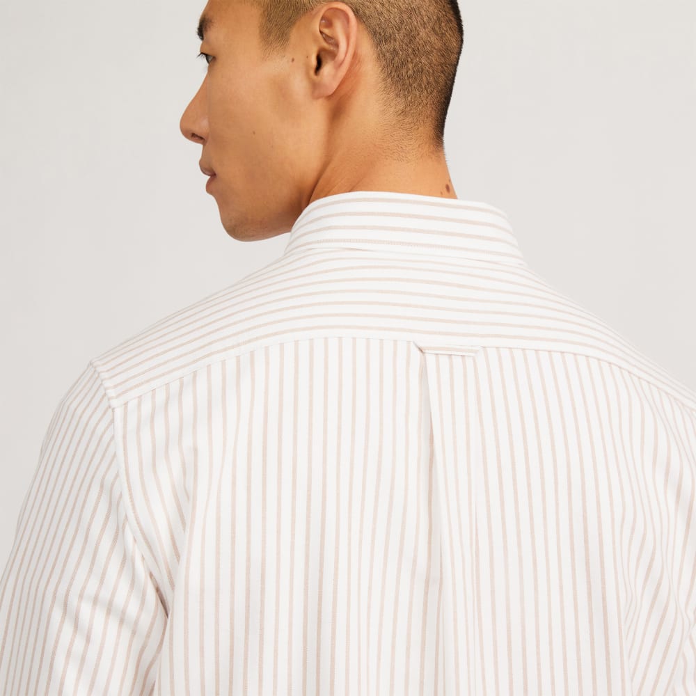 The Classic Oxford Shirt | Sahara / Off-White | Standard
