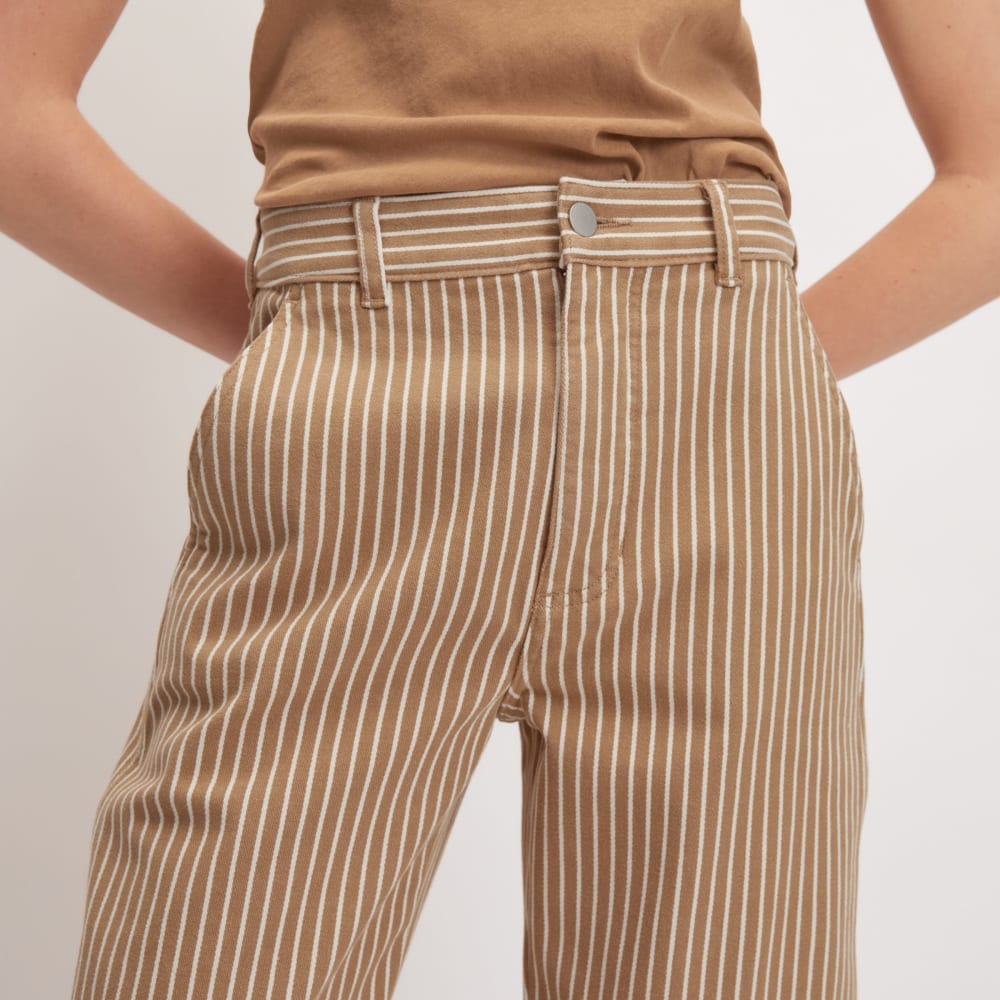The Utility Barrel Pant | Toasted Coconut / Bone | Regular