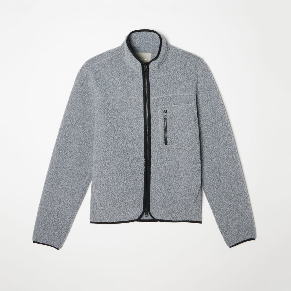 The ReNew Fleece Full Zip | Heathered Coal