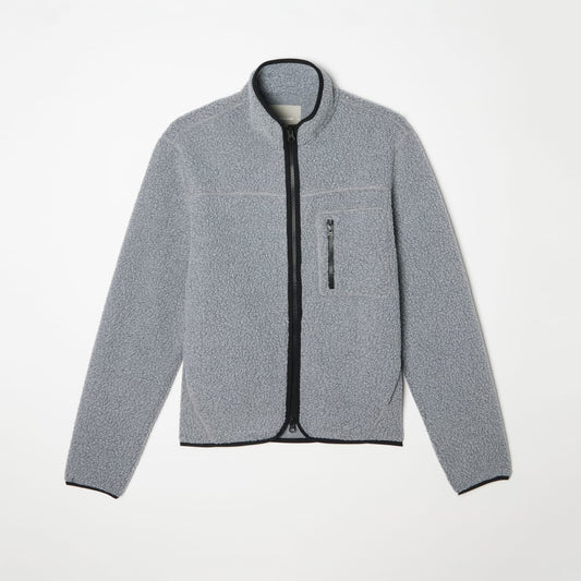 The ReNew Fleece Full Zip | Heathered Coal