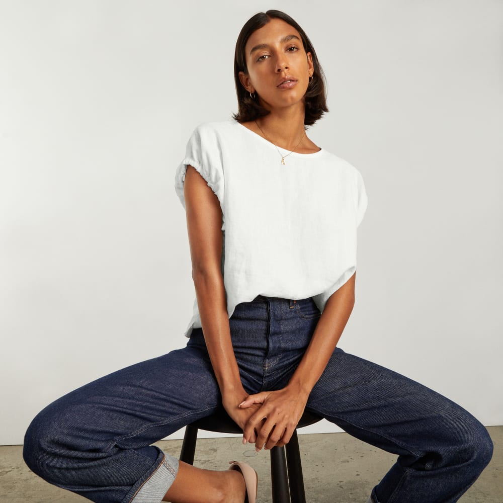 The Drawstring Tunic | White