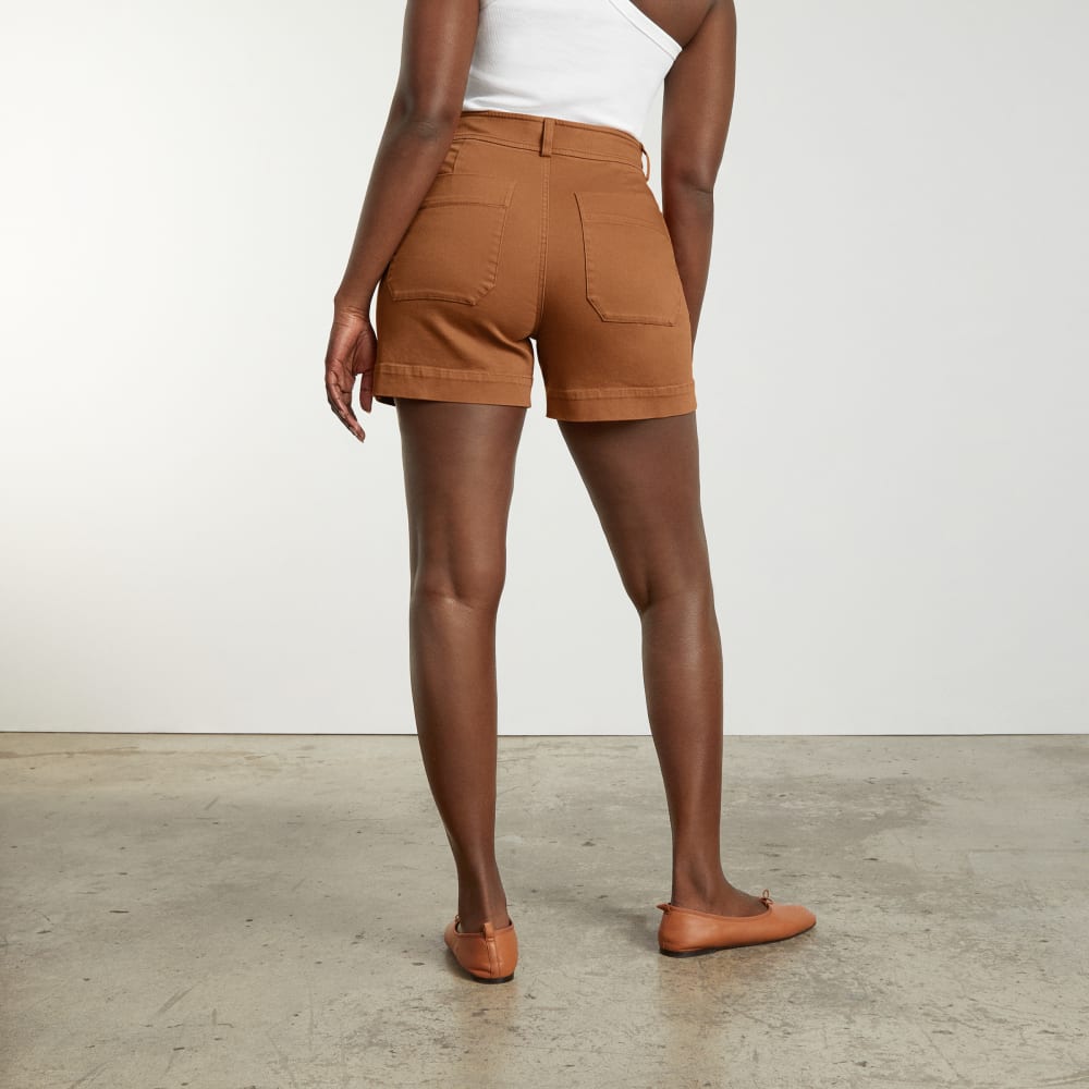 The Way-High® Twill Short | Adobe Brown