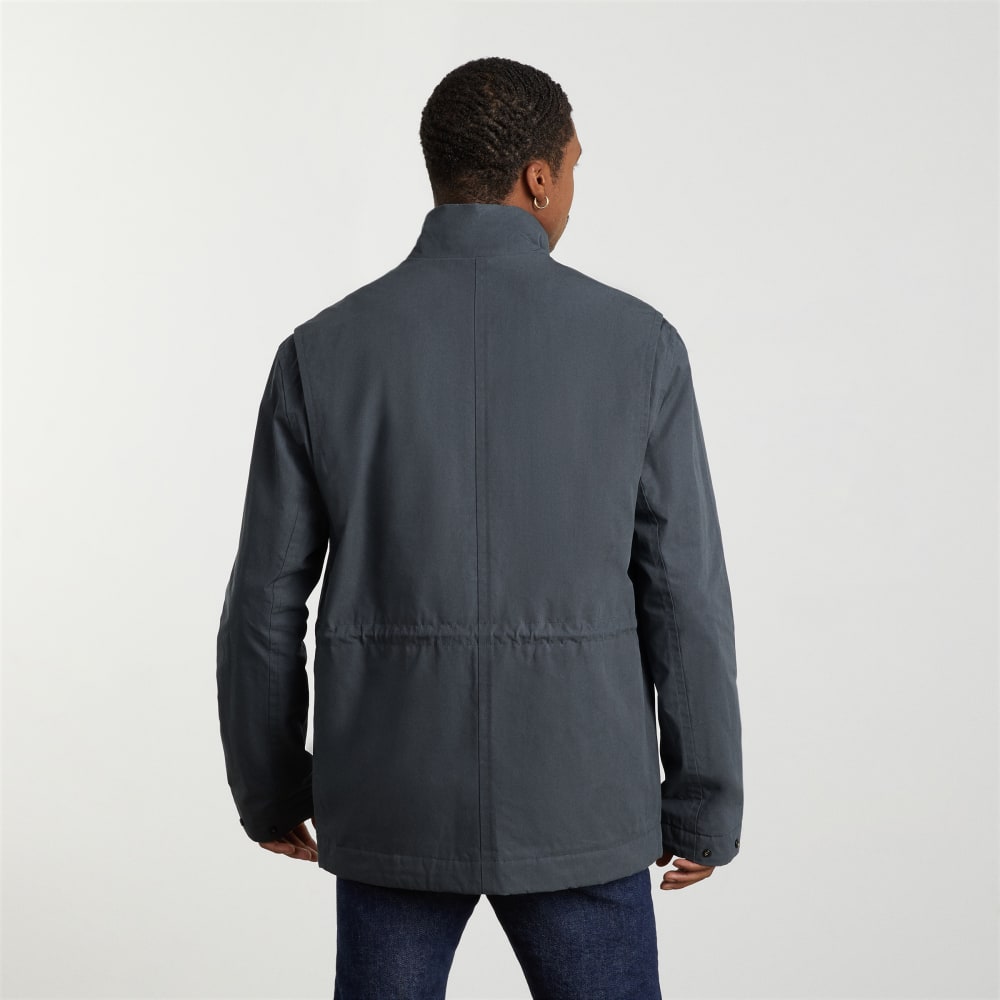 The Waxed Cotton Jacket | Slate
