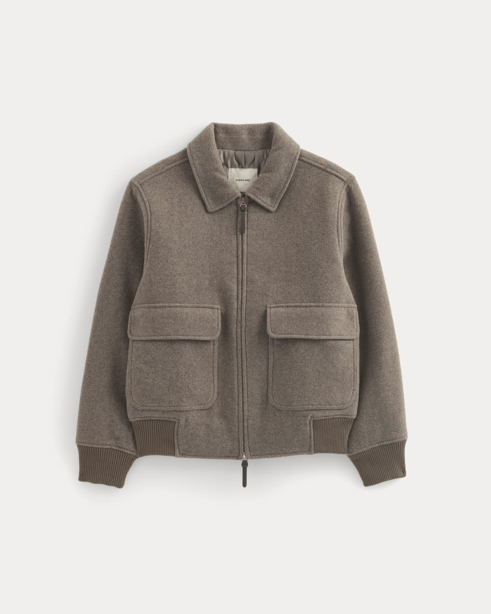 ReWool Flight Jacket | Heather Taupe