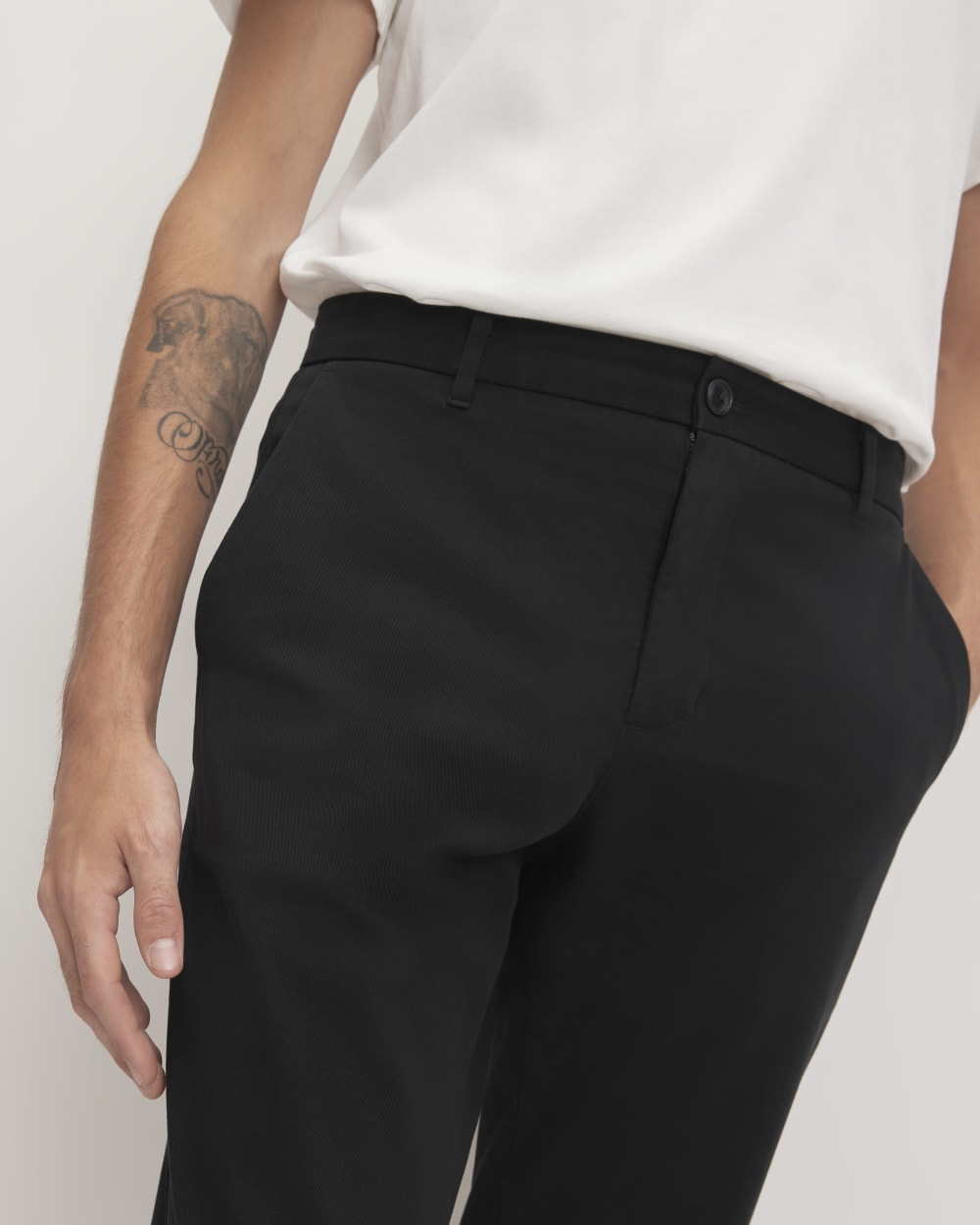 The Performance Chino | Uniform | Black | Athletic
