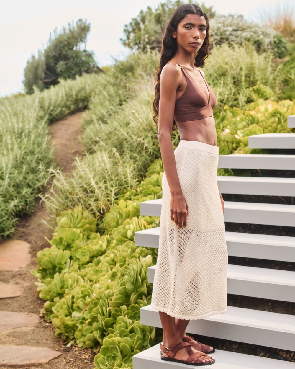 The Lace Knit Skirt | Birch