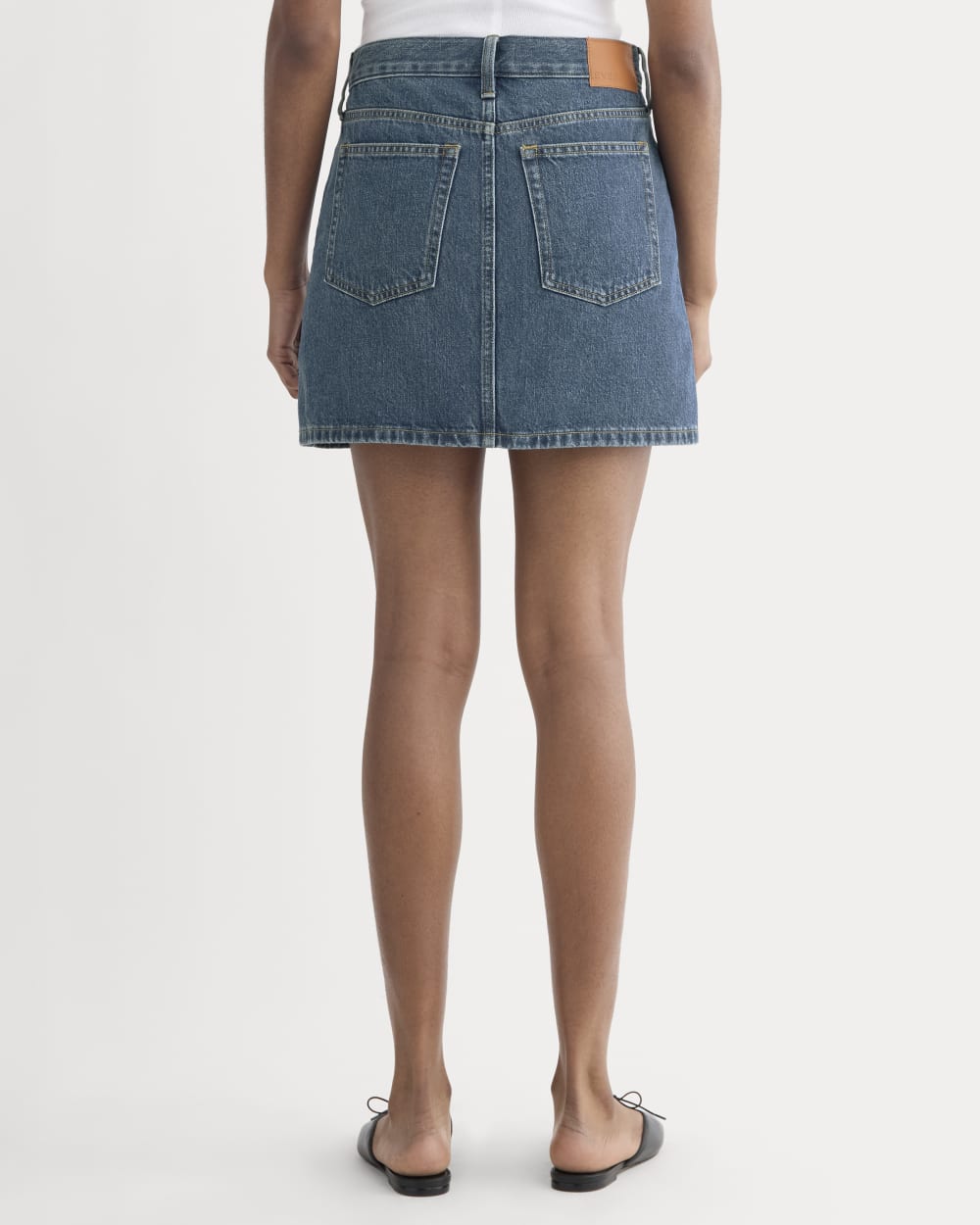 The Denim Mini Skirt | Deep Atlantic