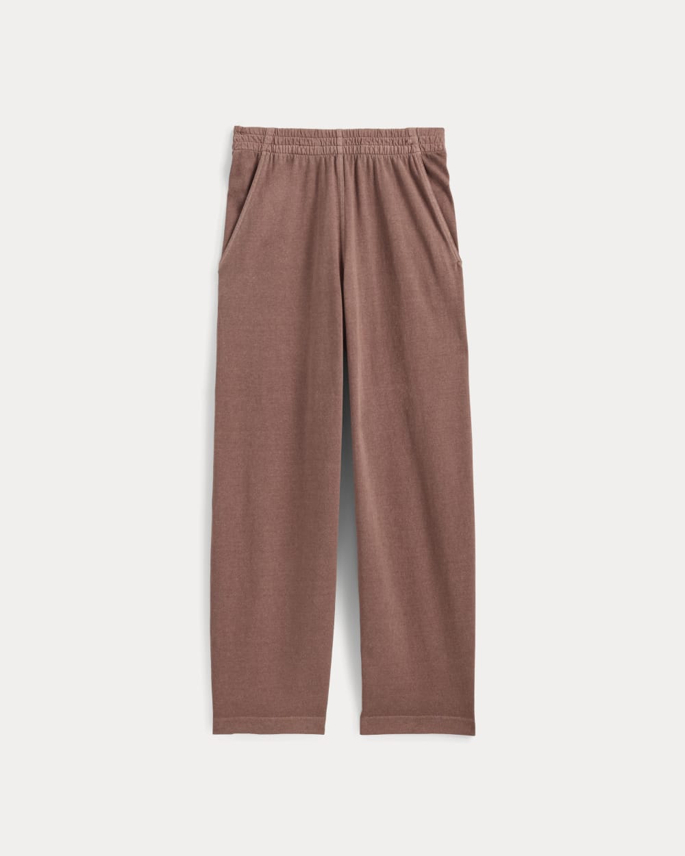 The Off-Duty Barrel Pant | Brown Garment Dye