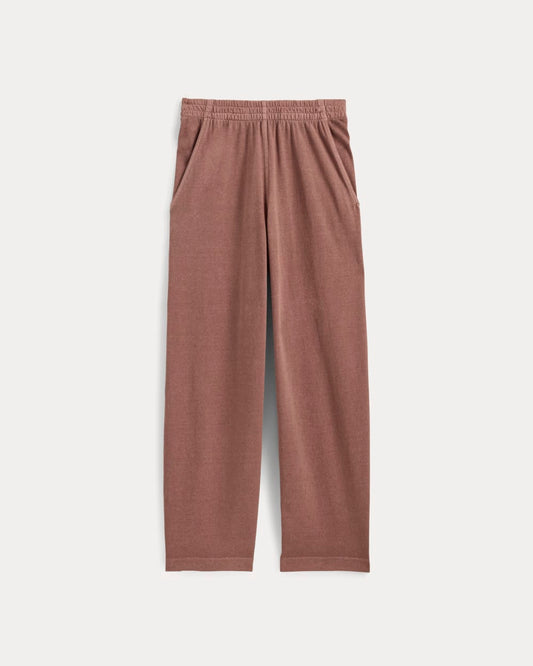 The Off-Duty Barrel Pant | Brown Garment Dye