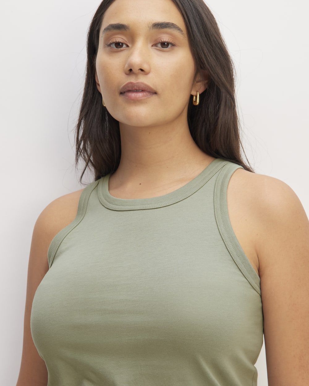 The Tank in Essential Cotton | Sage Green
