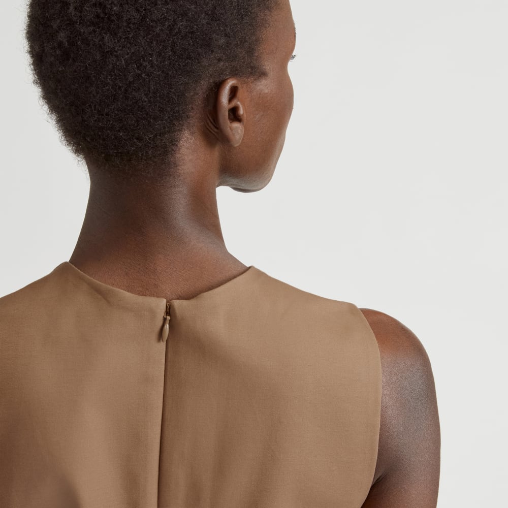 The Structured Cotton Jumpsuit | Toasted Coconut