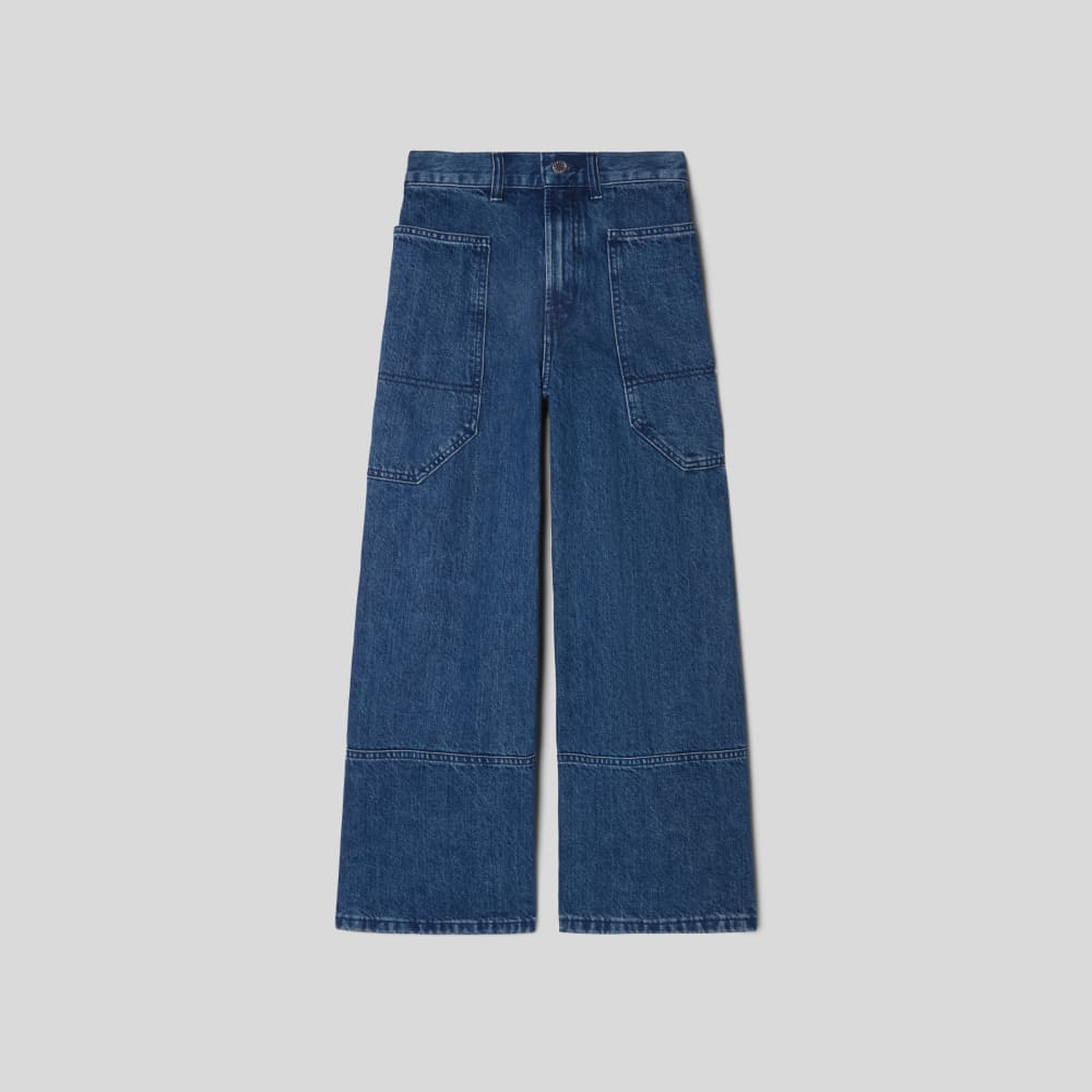 The Way-High® Gardener Cropped Jean | Vibrant Blue