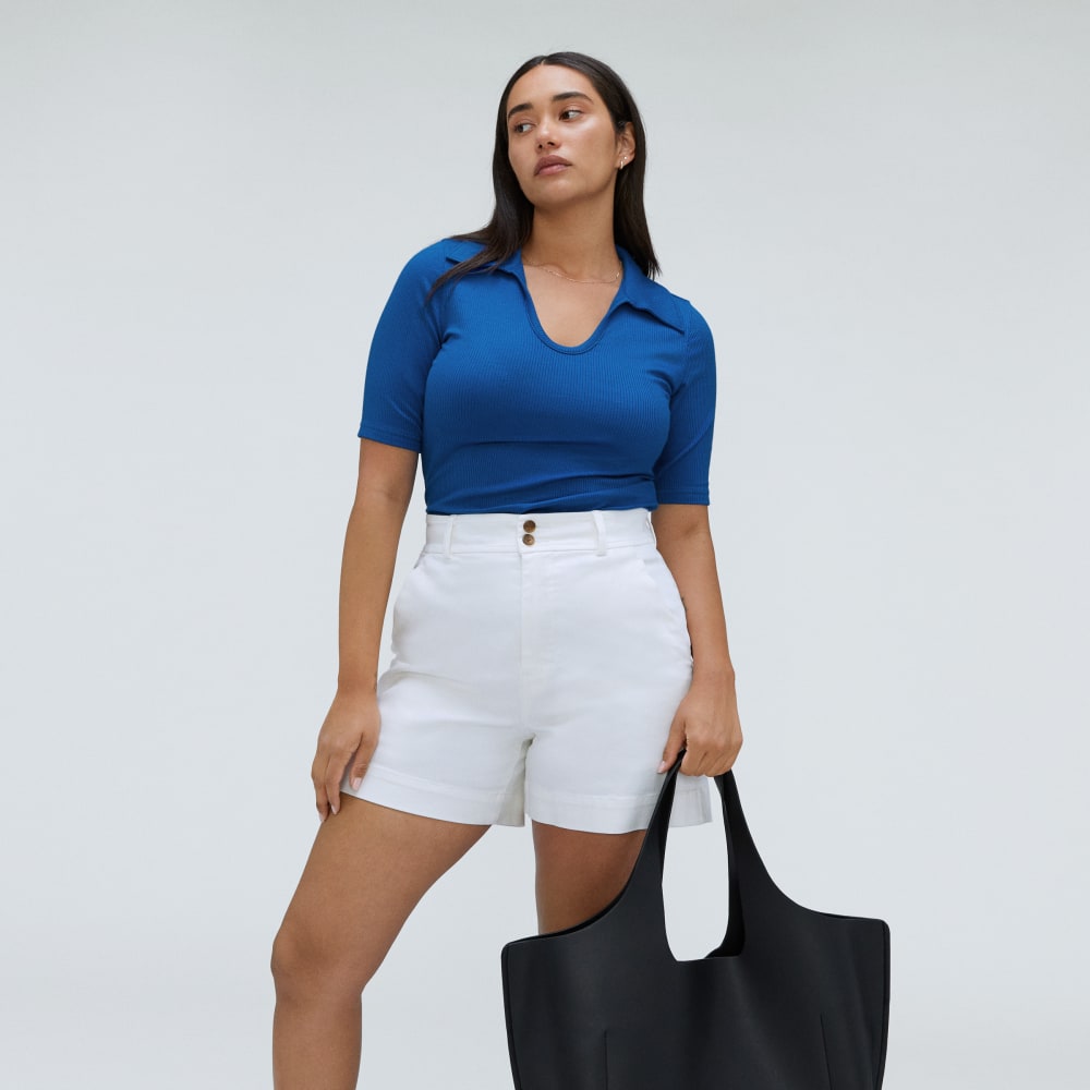 The Super-Soft Short Sleeve Polo | Lapis Blue