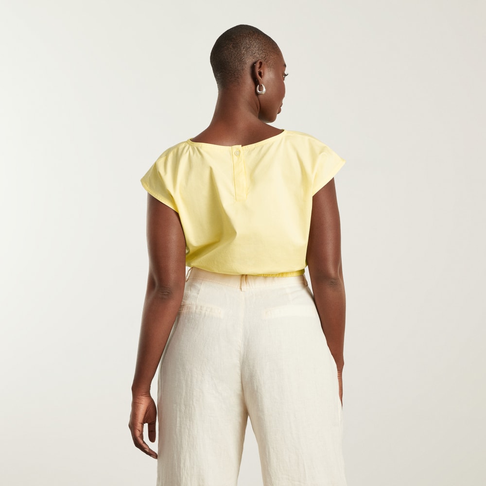 The Bubble Top | Pastel Yellow