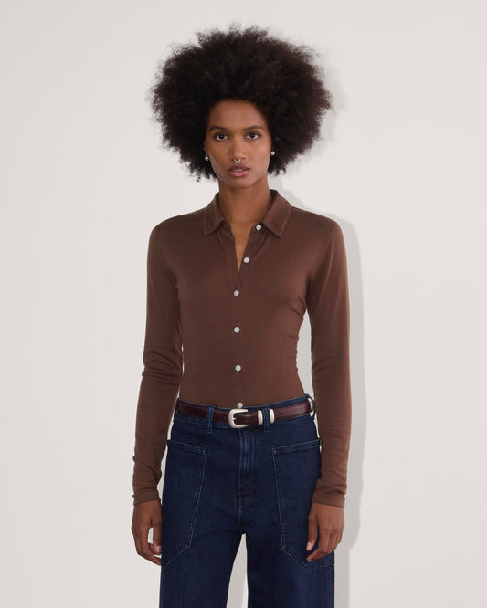 The Must-Have Shirt in Butterluxe | Dark Mahogany