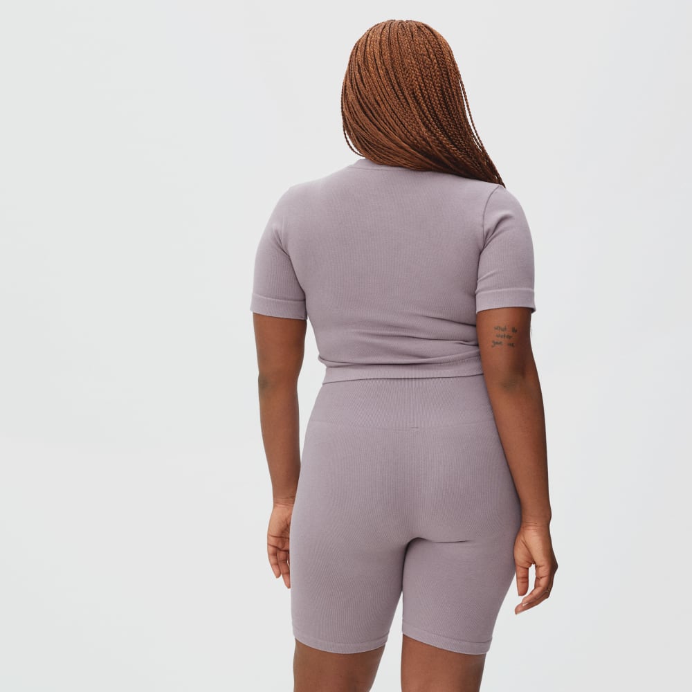 The Seamless Tee | Dusty Lavender