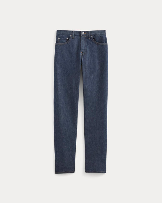The Selvedge Straight Fit Jean | Indigo Rinse